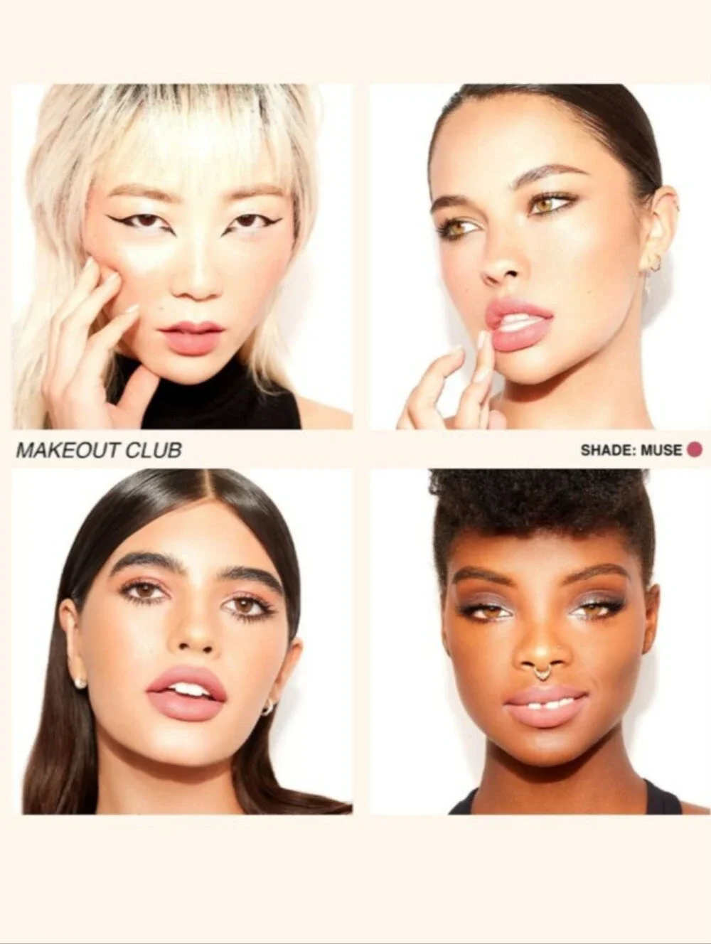 FRECK BEAUTY Makeout Club Soft Blur Lipstick In Muse